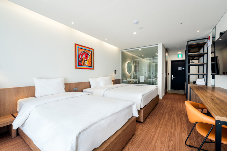 Bedroom 3, Hotel Cielo, Siheung