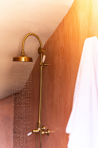 Bathroom 4, Pink Freud Villas Santorini, South Aegean