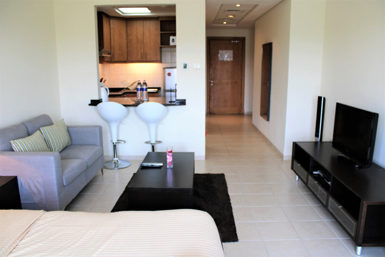 Living area 5, KSLV - Furnished Studio, Dubai