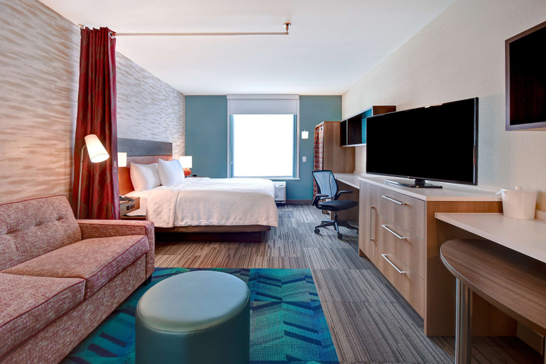 Bedroom 3, Home2 Suites by Hilton Kalamazoo Downtown, Kalamazoo