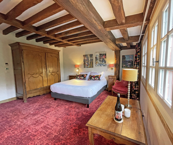 Bedroom 3, Le Moulin de Fourges, Val-d'Oise