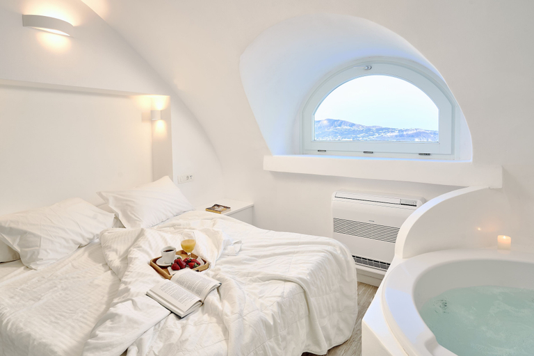 Bedroom 4, Santorini Mansion at Imerovigli, South Aegean