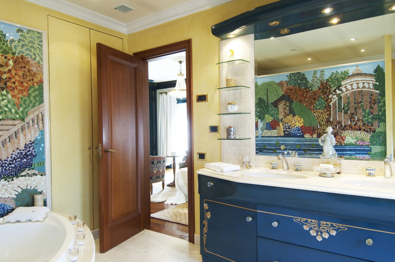 Bathroom 5, Hotel Boutique Edelweiss La Garriga - Adults Only, Barcelona
