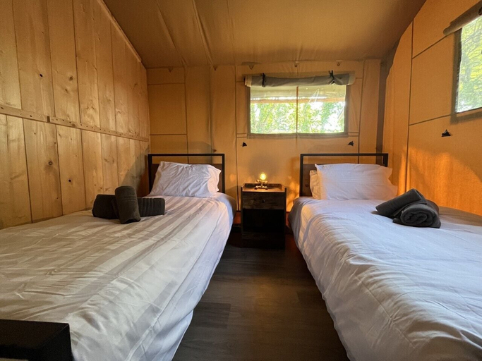 Bedroom 2, Jungle Book Safari Tent, Pembrokeshire
