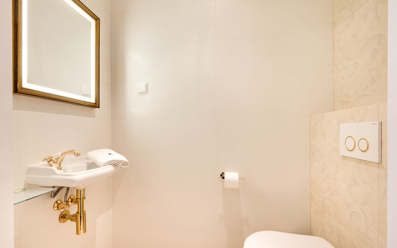 Bathroom 4, Hotel Wit Stwosz, Kraków City