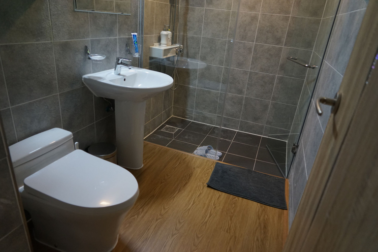 Bathroom 3, Moonlight Village Pension, Danyang