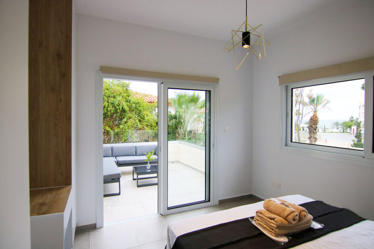 Bedroom 2, Phaedrus Living: Seaside Modern Flat Limnaria 123