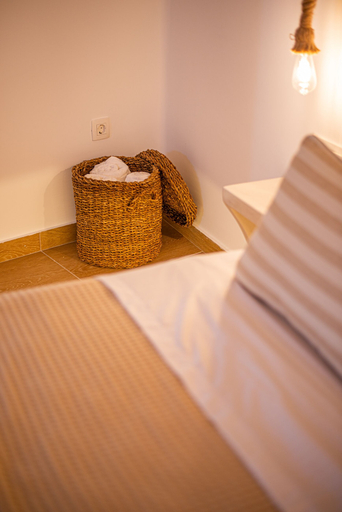Bedroom 3, Klimata House - Private Hot Tub Pool & BBQ Villa, South Aegean