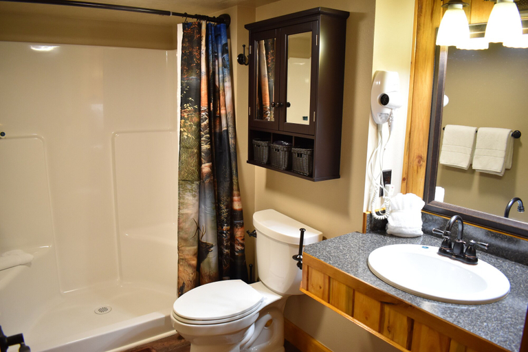 Bathroom 5, Silver Horseshoe Inn, Fremont