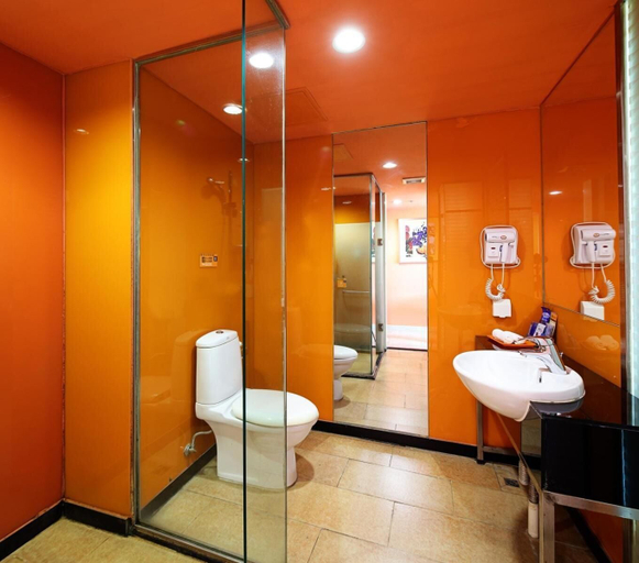 Bathroom 3, Garden Inn Liwan Lake Branch, Guangzhou