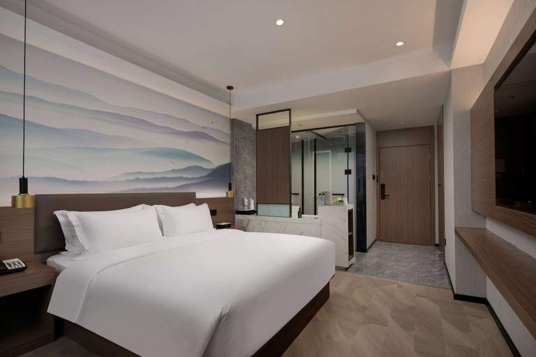 Bedroom 2, Ramada Encore by Wyndham Wuhan West, Wuhan