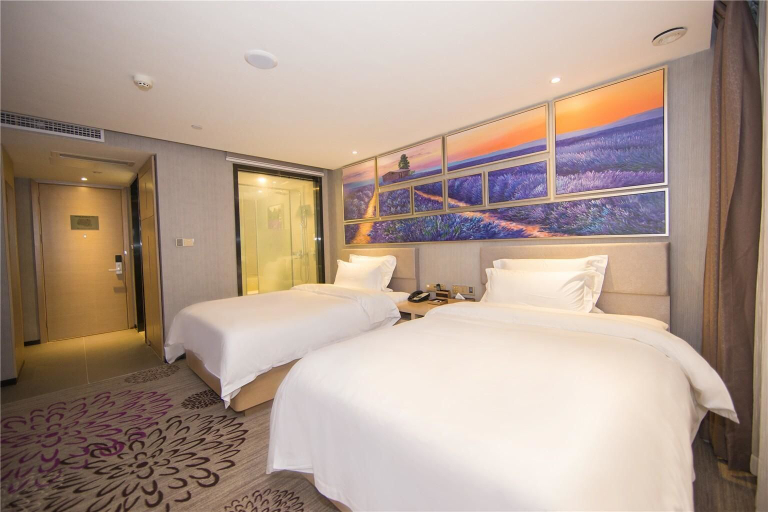 Bedroom 2, LAVADE HOTEL GZ KECUN METRO STATION BRANCH, Guangzhou