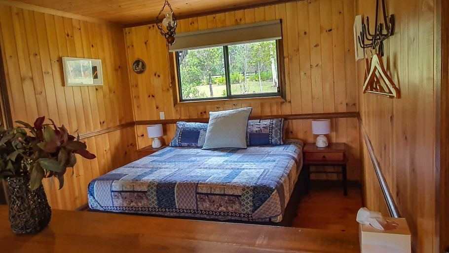 Bedroom 2, Tuckeroo Cottages & Gardens, Beaudesert  - Pt C