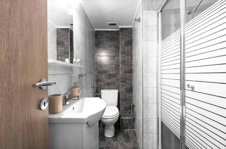 Bathroom, Studio 54 Nilie Hospitality MGMT, Central Macedonia