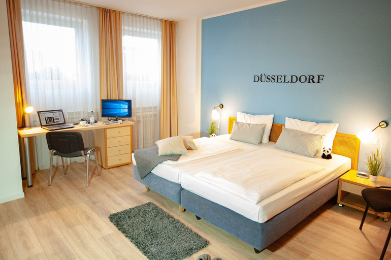 Bedroom 2, Kempe Komfort Hotel Düsseldorf, Düsseldorf