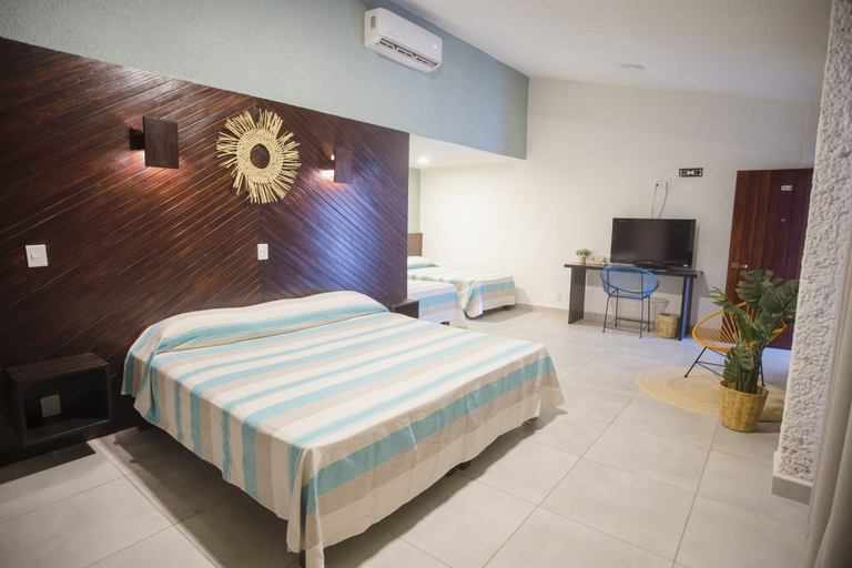 Bedroom 4, Hotel Camino Del Sol, Dist. Pochutla