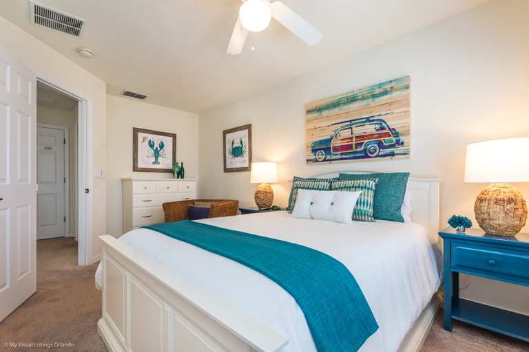 Bedroom 3, 4 Bedroom Townhouse with Pool, Osceola