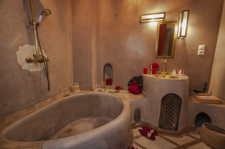 Bathroom 5, Riad Boussa, Marrakech