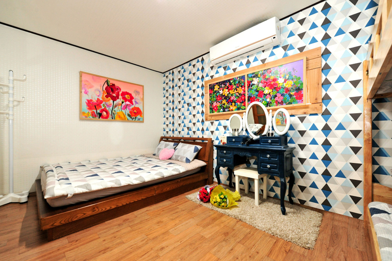 Bedroom 3, Jarasum Guesthouse - Hostel, Gapyeong