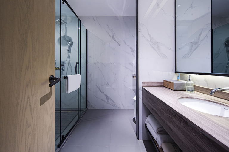 Bathroom, kunyixingguangjiudian, Shigatse