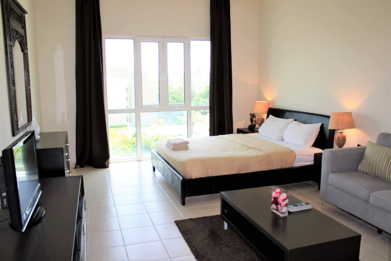 Living area 4, KSLV - Furnished Studio, Dubai