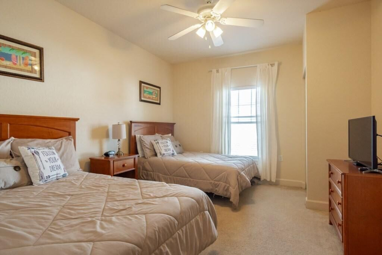 Bedroom 3, Lucaya 3 Bedroom 2 Bath Townhome With Zero Entry Resort Pool, Osceola