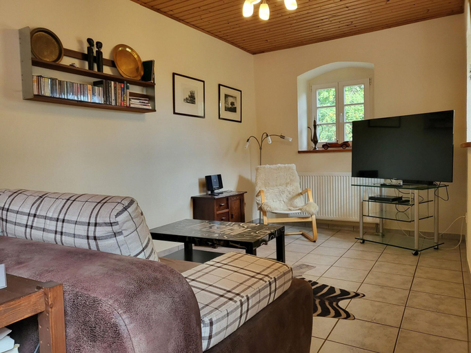 Bedroom 2, Ferienwohnung im Fachwerkhaus Maxen, Sächsische Schweiz-Osterzgebirge