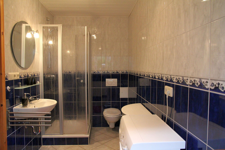Bathroom, Ferienwohnung im Fachwerkhaus Maxen, Sächsische Schweiz-Osterzgebirge
