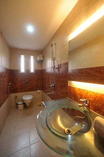 Bathroom 4, Hotel Lee International, Kolkata