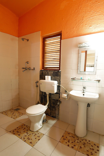 Bathroom 4, Chitwan Paradise Hotel, Narayani