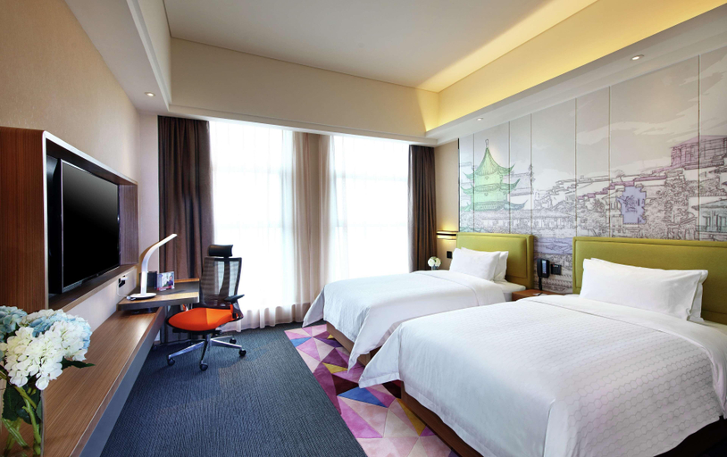 Bedroom 4, Hampton By Hilton Nanjing South Railway Station, Nanjing
