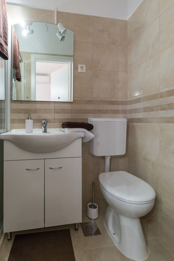Bathroom 4, Apartment Ani, Dubrovačko Primorje