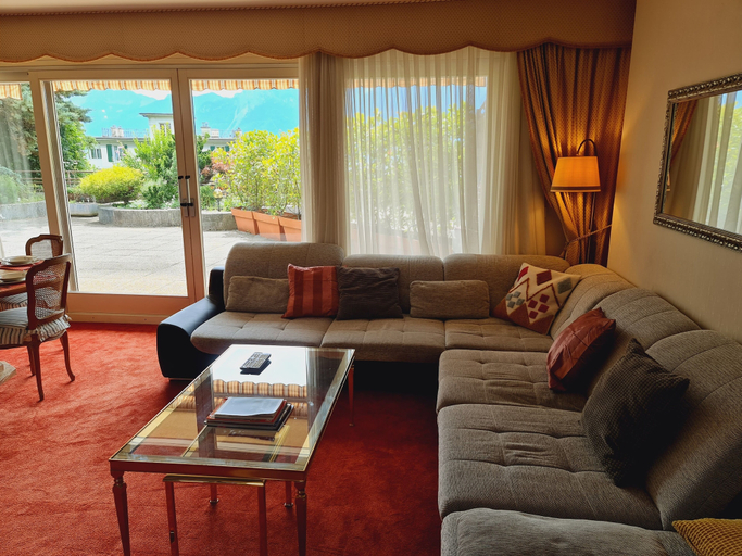 Living area 2, Paradise lake view Apartment, Pays-d'Enhaut