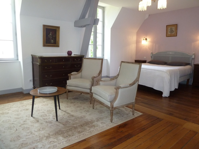 Bedroom 4, Chateau De Clusors, Allier