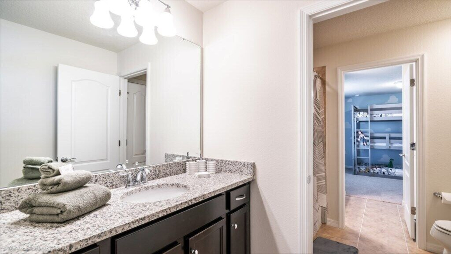 Bathroom 3, 8 Bed Villa with Games, Pool & Spa, Osceola
