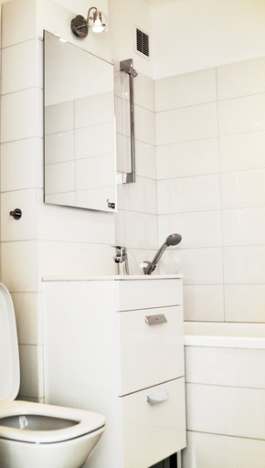 Bathroom, Warsaw Concierge Rondo ONZ, Warsaw