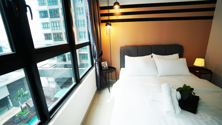 Bedroom, Conezion Residence IOI Resort City, Kuala Lumpur