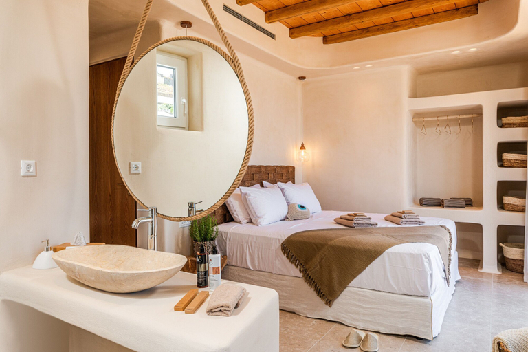 Bedroom 4, Breathtaking 5 Bedroom Villa With Private Pool, South Aegean