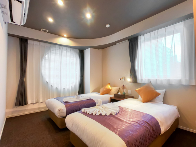 Bedroom 2, Hotel S-Presso Central, Osaka