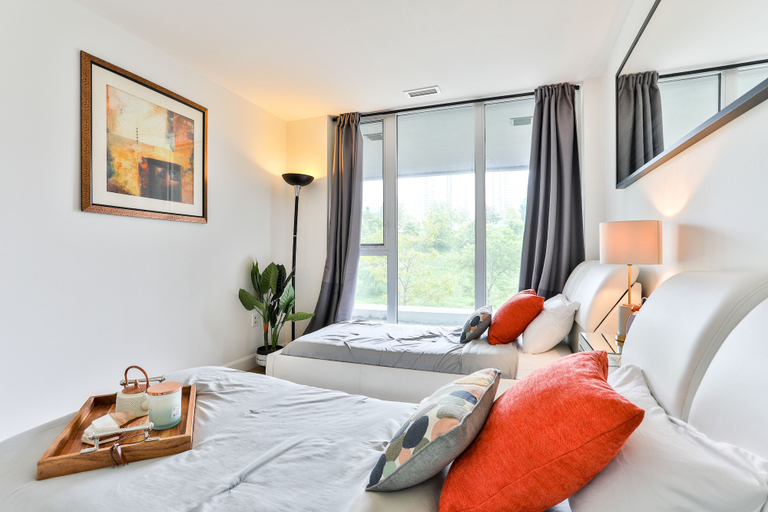 Bedroom 3, Modern 2 Storey by CN Tower, Toronto