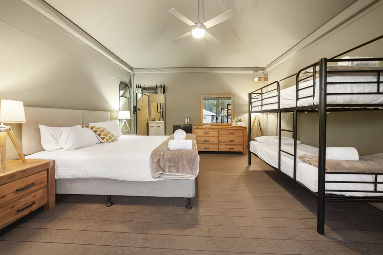 Bedroom 3, Habitat Noosa Everglades Eco Camp, Noosa Bal