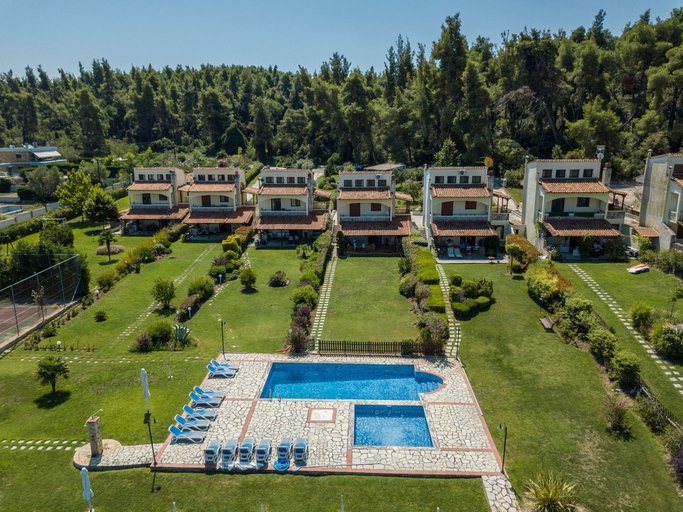 Exterior & Views 2, halu! Modern Villa w Pool & Tennis, Central Macedonia