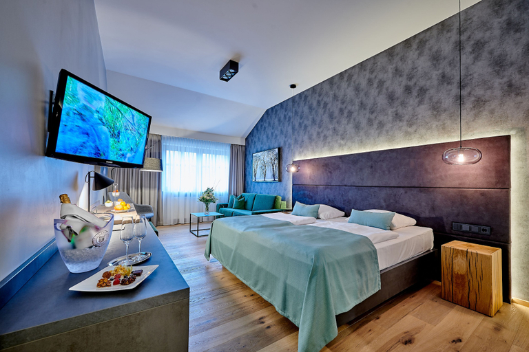 Bedroom 4, Posthotel Walhalla Regensburg Ost, Regensburg