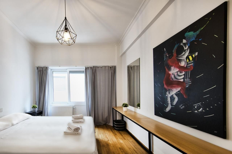Bedroom 4, Kolonaki Square Executive Apartment, Attica