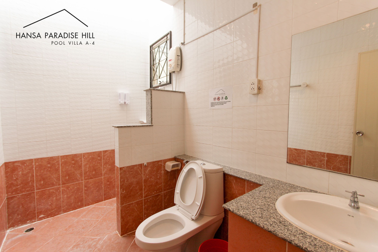 Bathroom 4, Hansa Paradise Hill Pool Villa, Pattaya
