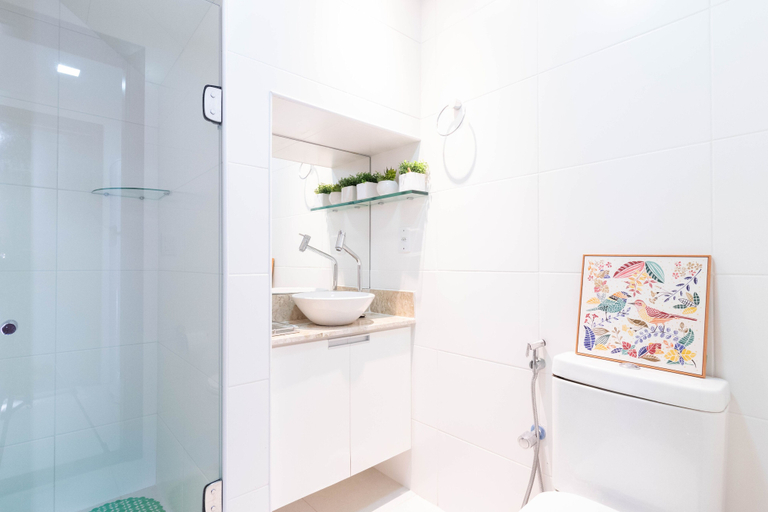 Bathroom 4, IT27 Village 3 Suítes Pé na Areia, Lauro de Freitas