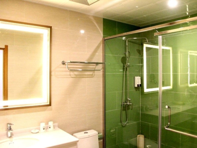 Bathroom 4, GreenTree Inn Anqing Yuexixian Wenquan Branch, Anqing