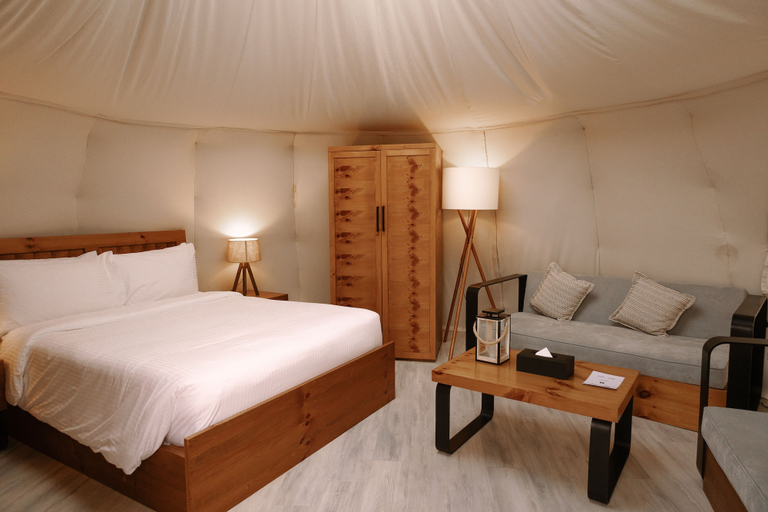 Bedroom 3, Pura Eco Retreat Jebel Hafit Desert Park, Al Ain