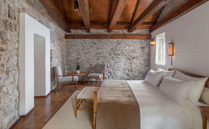 Bedroom 2, Sveti Stefan Studio Apartman