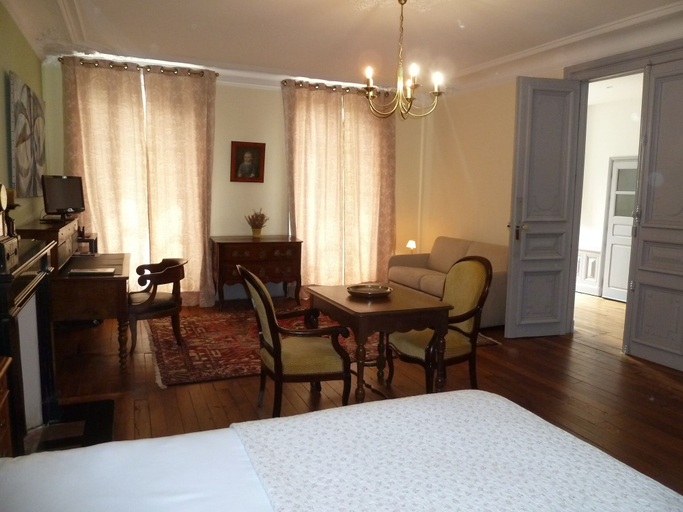 Bedroom 2, Chateau de Clusors, Allier